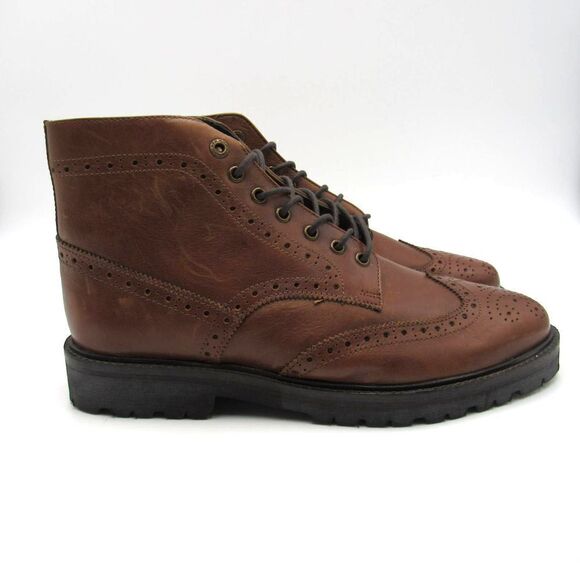 Frank Wright Pine Mens Ankle Boots in Brown SZ 8 main image 7